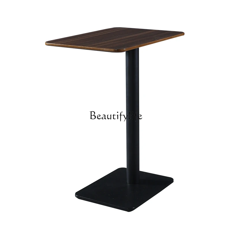 

*Nordic light luxury sofa side table removable coffee table