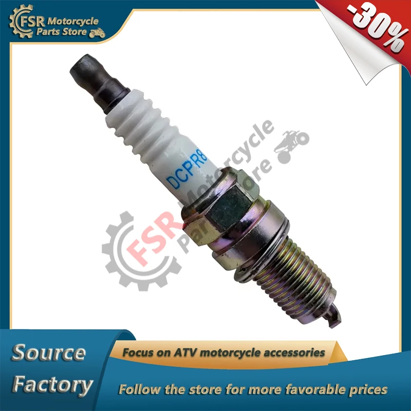 

SPARK PLUG DCPR8E,FOR DINLI 450 ATV DL901 904 ADLY 500 HURRICANE BESTIA 5.5 DEMON MASAI A450 QUADZILLA 065-01407-60