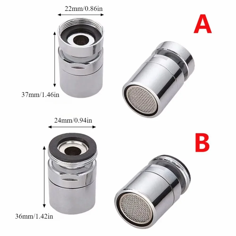 

1PC Home Tap Faucet Aerator 360-Degree Swivel Sink Nozzle Splash-Proof Bubbler Kitchen Saving Water Spray for Bathroom