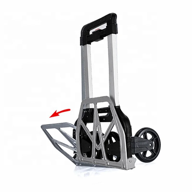 heavy duty foldable aluminium shopping cart