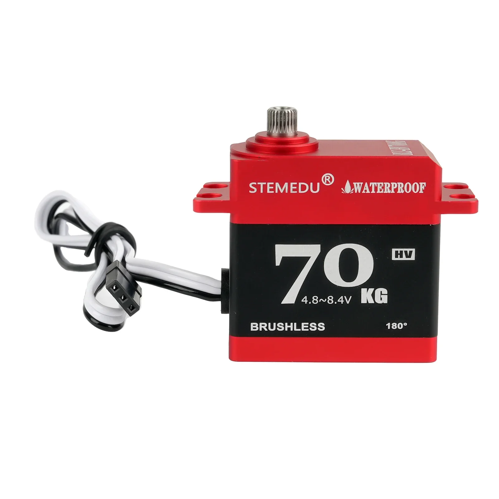 70 كجم أجهزة رقمية الصلب والعتاد فرش السيارات 180 درجة زاوية يمكن التحكم فيها BLS-HV70MG لسيارات RC الروبوتات الزاحف لتقوم بها بنفسك اللعب #2