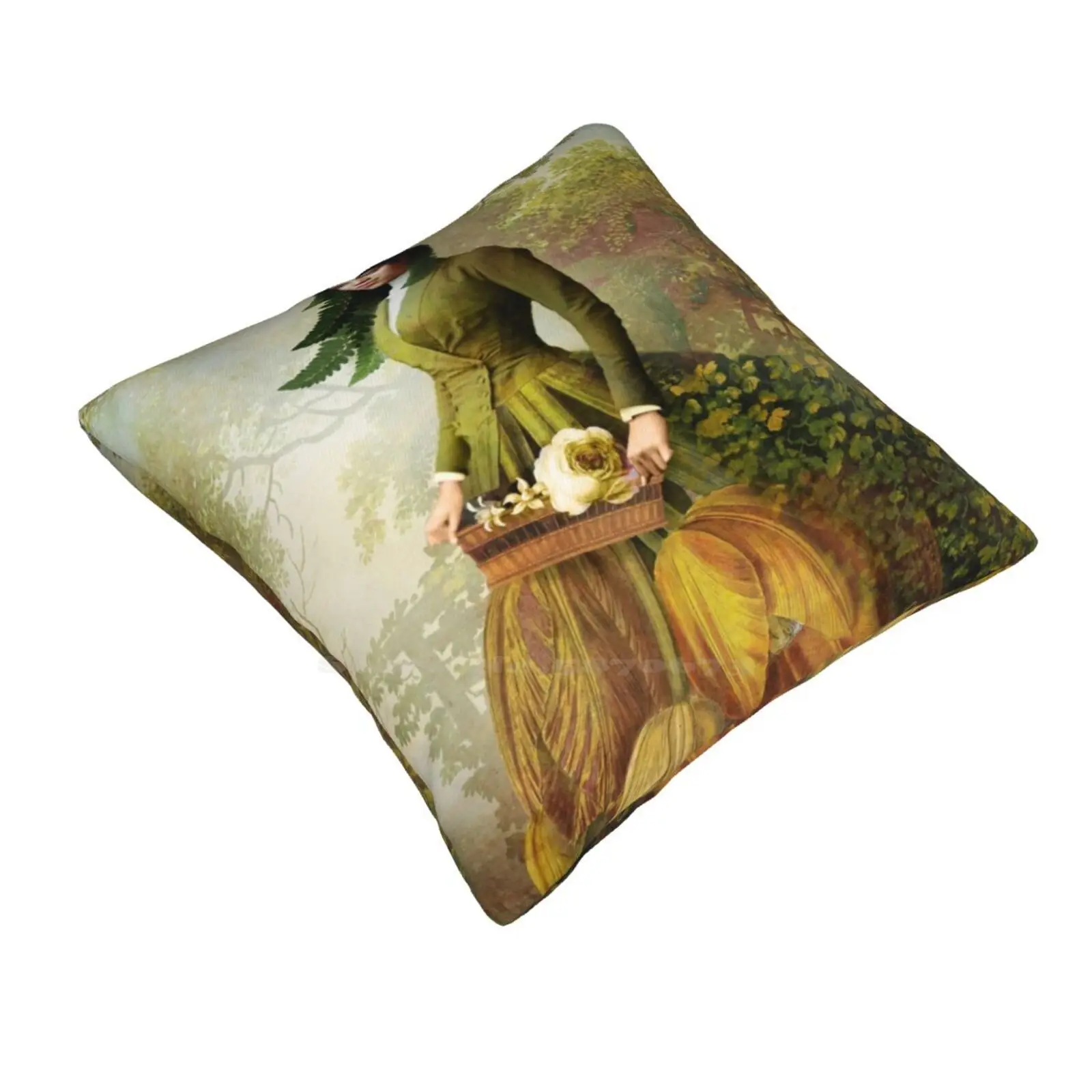 Queen Of Pentacles Fashion Sofa Throw Pillow Cover Pillowcase