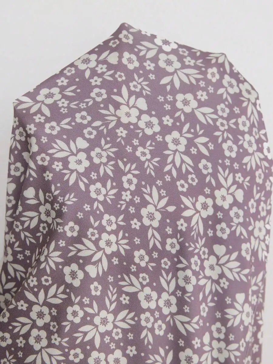 

Womens Floral Print Short Sleeve Capri Pajama Set Loungewear