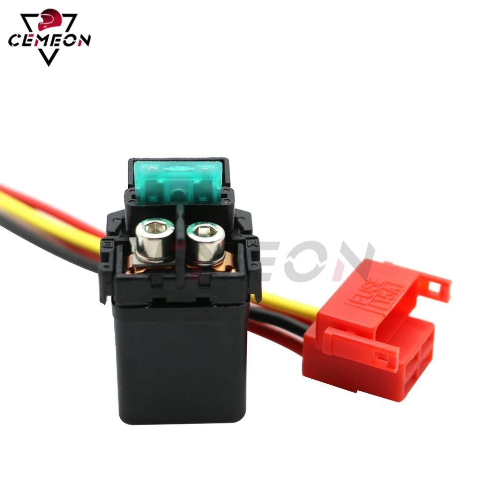 For KAWASAKI ZX900 ZX-9R ZX9R NINJA VN800 VULCAN 800 DRIFTER ZX600 ZX-6R ZX-6RR ZX1400 ZX-14 Motorcycle Starter Relay Solenoid