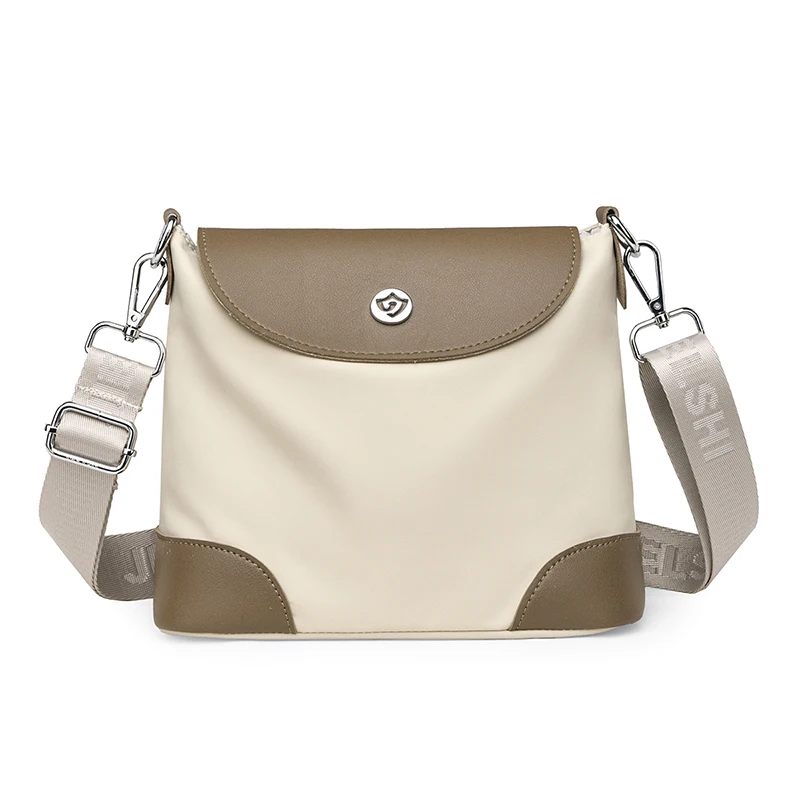 

New Women's Crossbody Bags Shoulder Bags Multi-Color Bucket Bags Trendy Casual Water-Resistant Nylon Fabric Bags