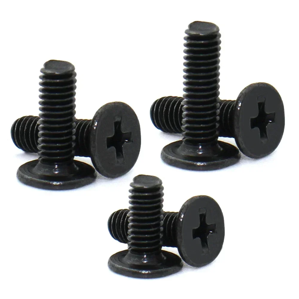 50pcs M1.2 M1.4 M1.6 M2 M2.5 M3 M4 Phillips Ultra Thin Flat Wafer Head Screw Carbon Steel CM Thin Head Laptop Screw for Computer