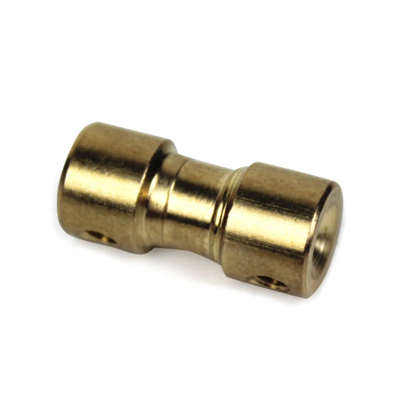 1pc mosiądz sztywny wał silnika złączka silnik skrzynia biegów złącze Adapter rękawa 2mm 2.3mm 3mm 3.17mm 4mm 5mm 6mm