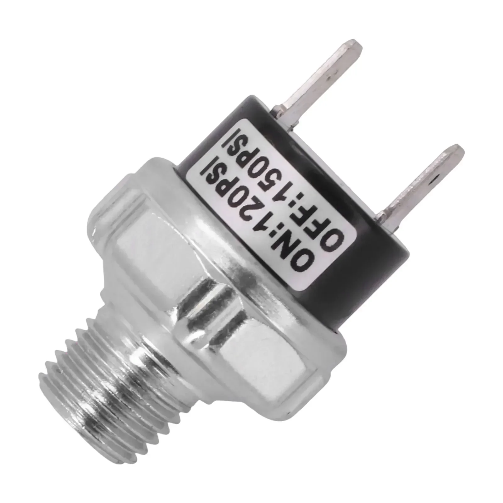 

Compressor Pressure Switch 120 150 PSI with 1/4 NPT Thread for AC110V Air Suspension and Compressor Applications