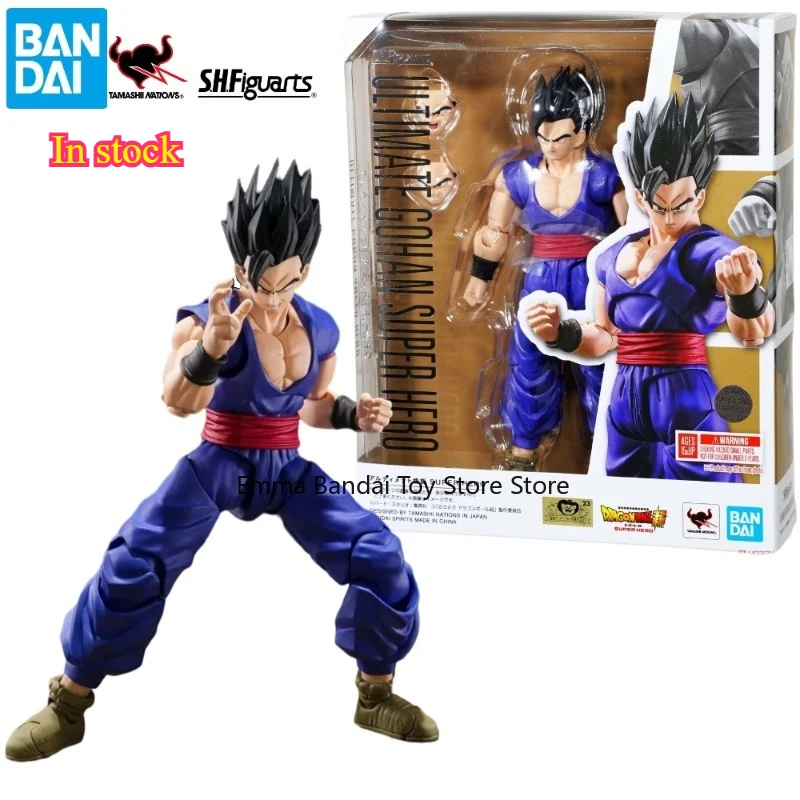 In Stock Re-release Bandai S.H.Figuarts Dragon Ball Super Hero Gohan Action Figure Collectible Toy Gift