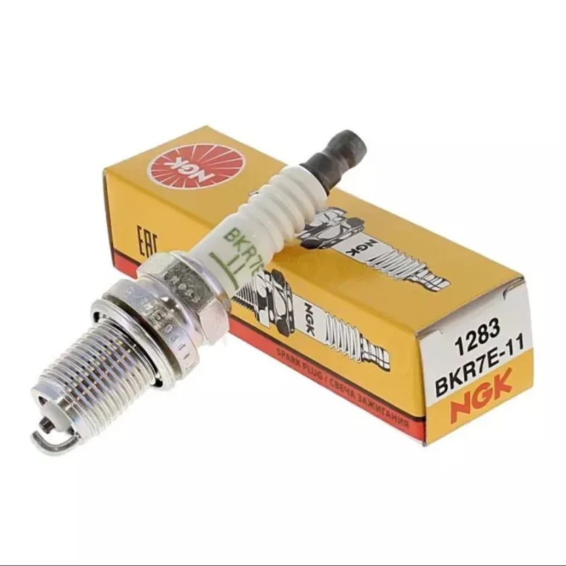4/6 шт. BKR7E-11 Свеча зажигания NGK 1283 для BKR7EKU BKR7E-N-11 BKUR7EK BKR7ES-11 BKR7EQUP PFR7B-11 PFR7G-11