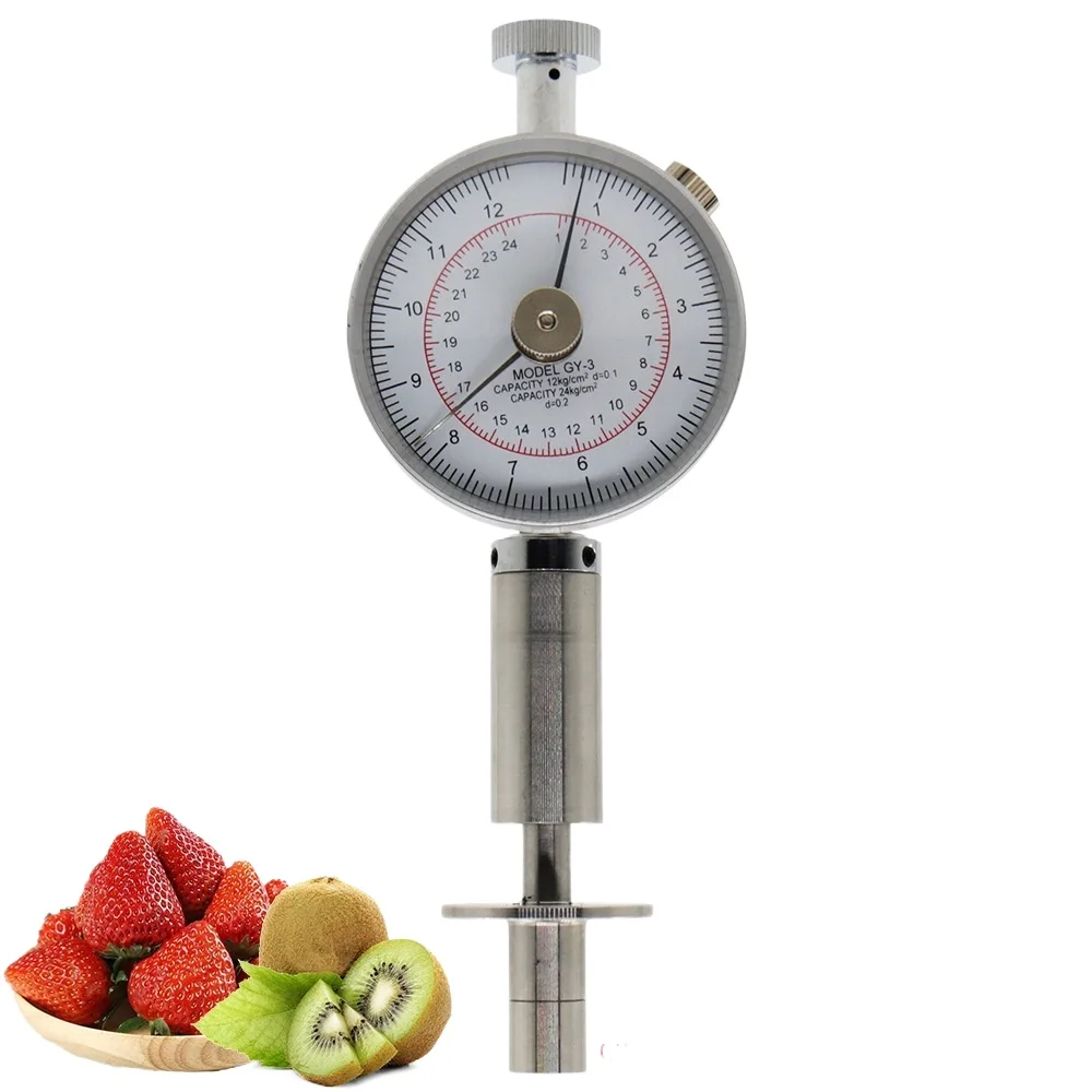 high-precision digital pointer detector melon and fruit maturity analysis tester handheld fruit hardness tester