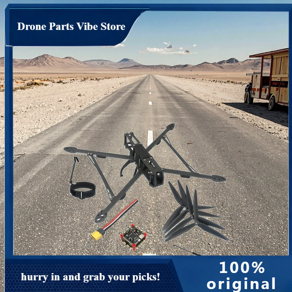 

APMark4 V2 10inch 427mm FPV Racing Freestyle Drone Frame Kit F4 Flight Control 60A 4IN1 ESC X3115 900KV Motor 10inch Propeller