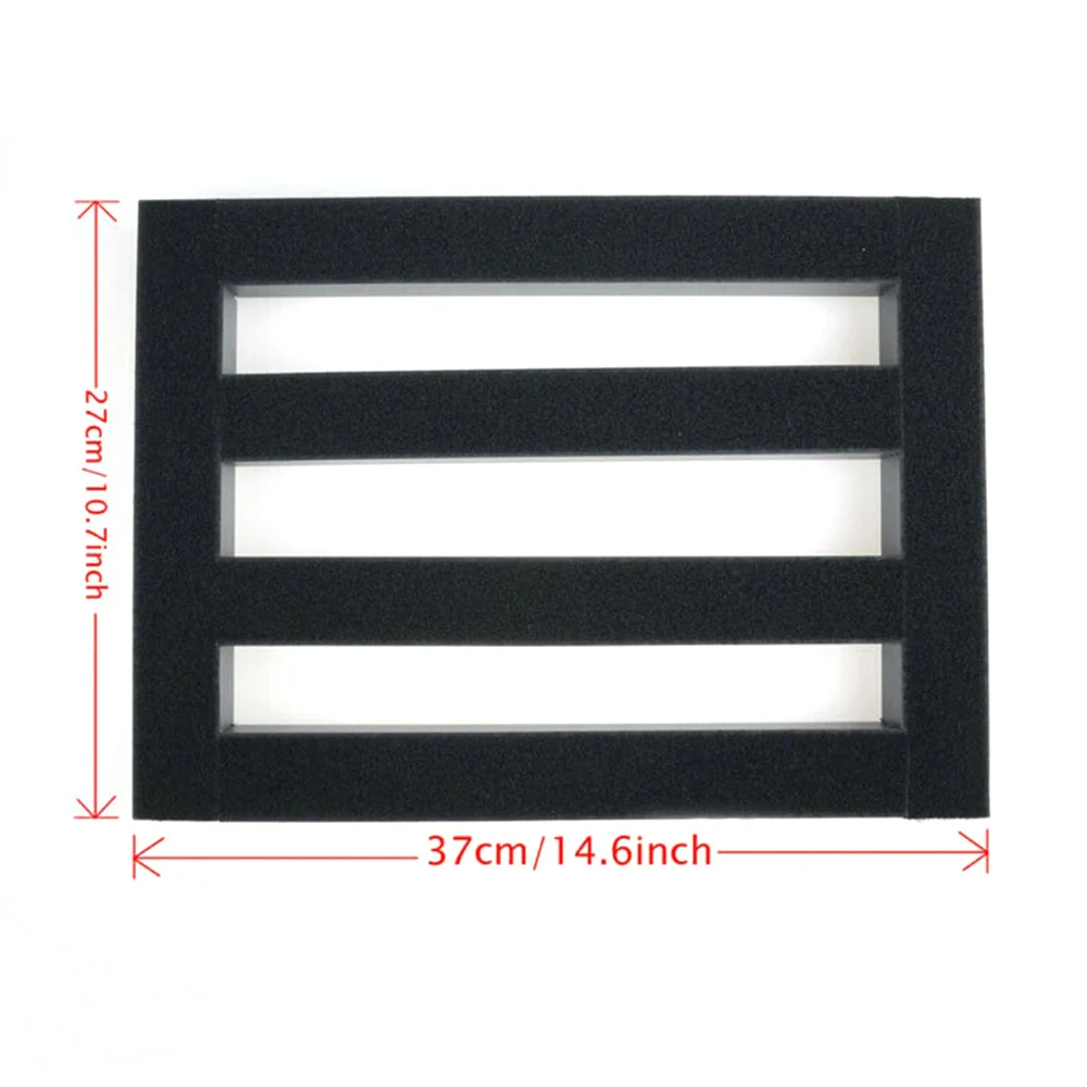 

Guitar Effects Pedal Board End Support Boards Adhesive Plate Supporting Parts
