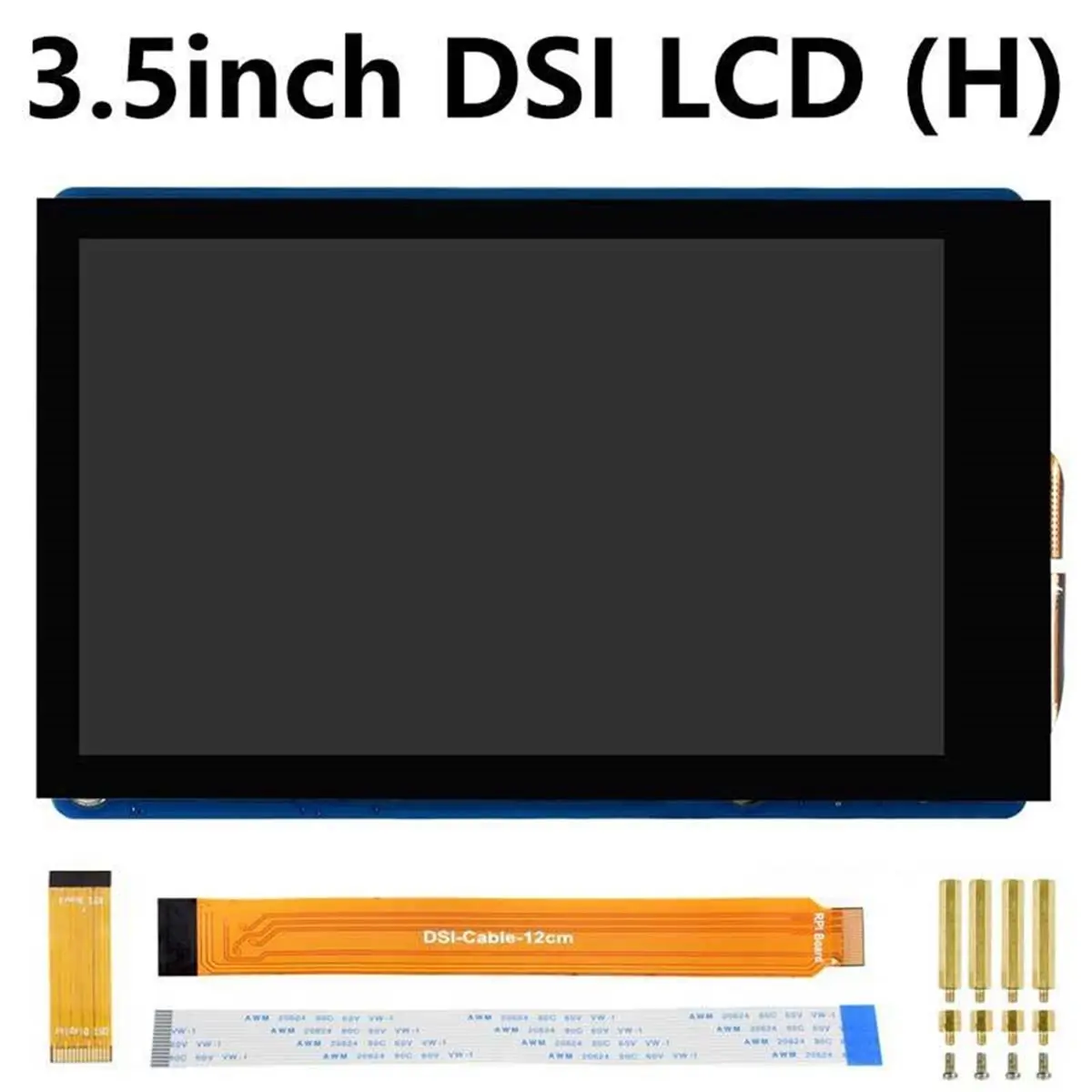A86G NEW 3.5inch DSI Capacitive Touch Display, 5-Point Touch,800x480 IPS Display Panel, for Series Boards