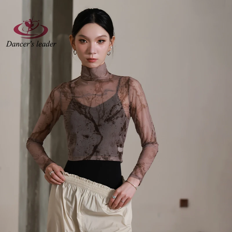 

Балетное трико для женщин, маленькая кофта, верхняя одежда, свитер, платье для гимнастики, костюм для взрослых для воздушной йоги, Топ