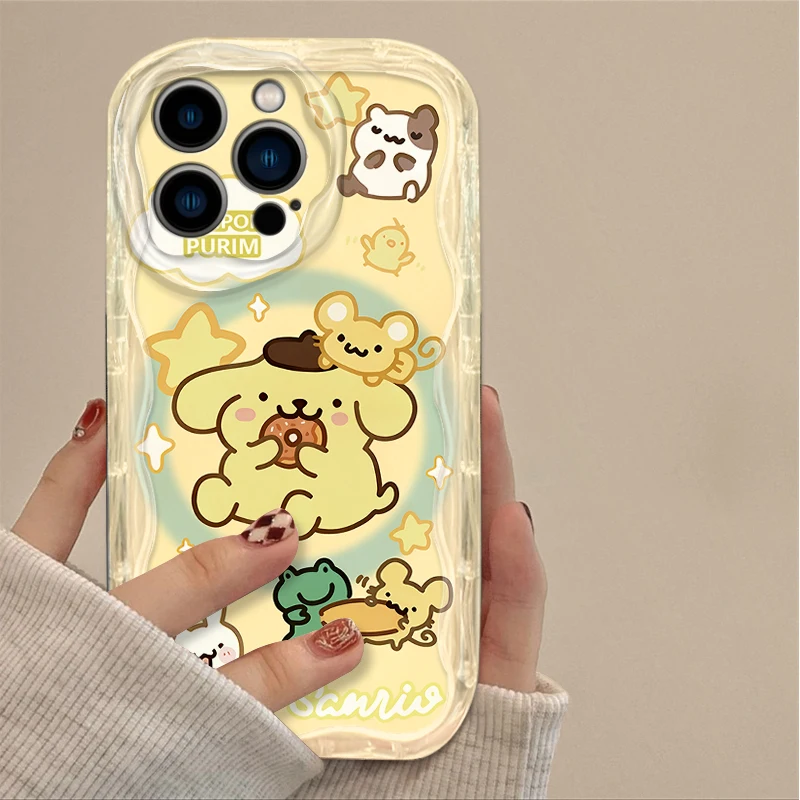 Cartoon Kitty Dog Case For Vivo Y17S Y33S Y35 Y36 Y27 Y22 Y16 Y21 Y33 Y75 Y28 Y93 Y91 Y11 Y15S Y17 Y53S Y20 Y91C Y31 Y51 Y01 Y02