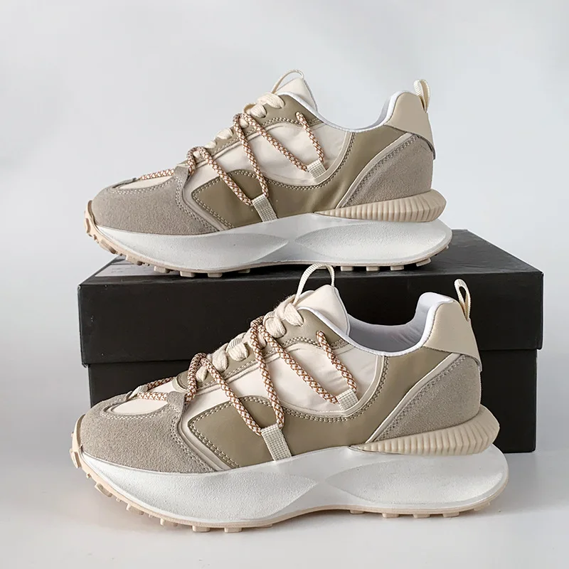 

Spring 2023 New Dad Shoes for Women Men's Fashion lace-up Couple Sneakers for Women Casual Breathable sneakers Zapatillas Mujer