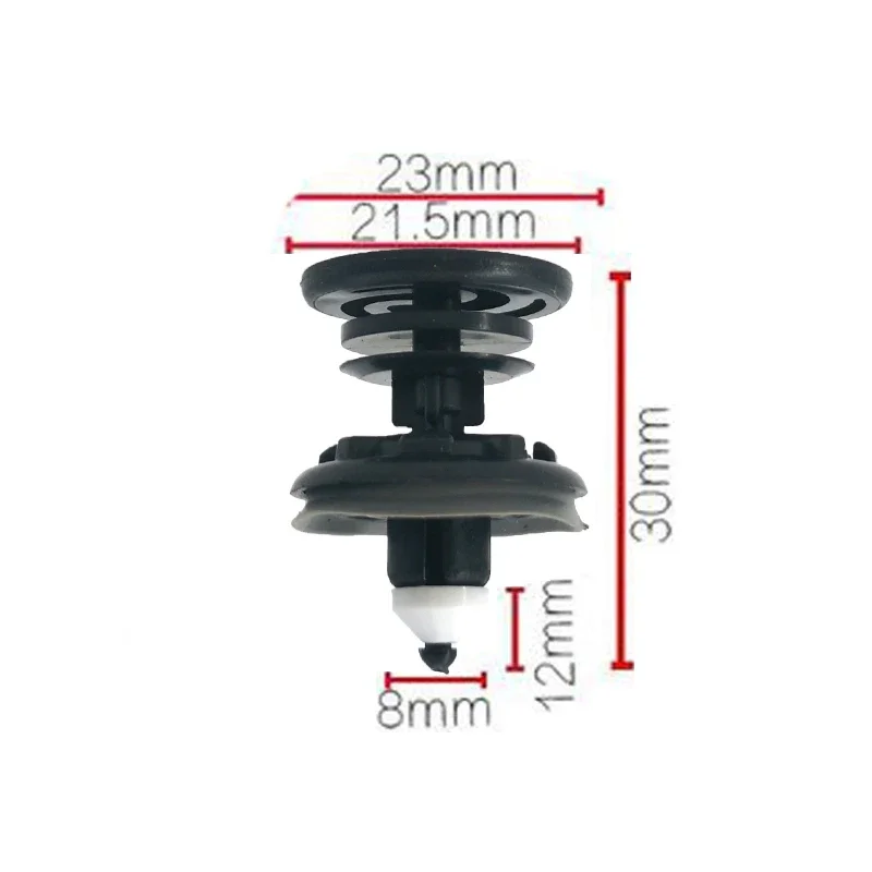 10 Stück Innen tür verkleidung Karten clip für VW Caddy Touran Tiguan Golf 4 5 6 7 Passat CC Polo Käfer Jetta T5 Audi A4 A5 Q3