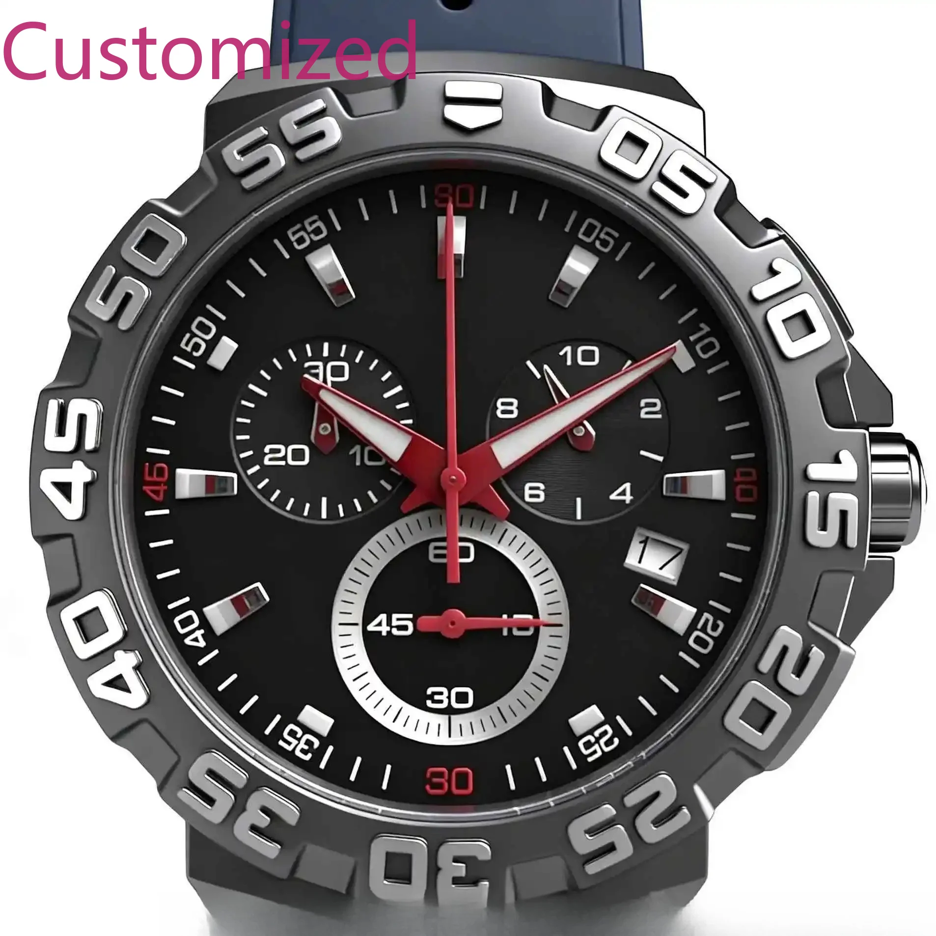 904L Steel Quartz Movement Watch for Men