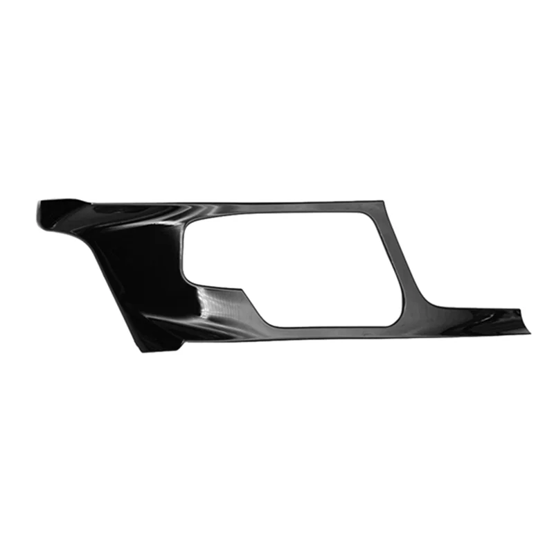 

A82E-1 шт., наклейка на панель управления, модификация салона автомобиля, глянцевый черный цвет для Nissan Note E13 2020 2021