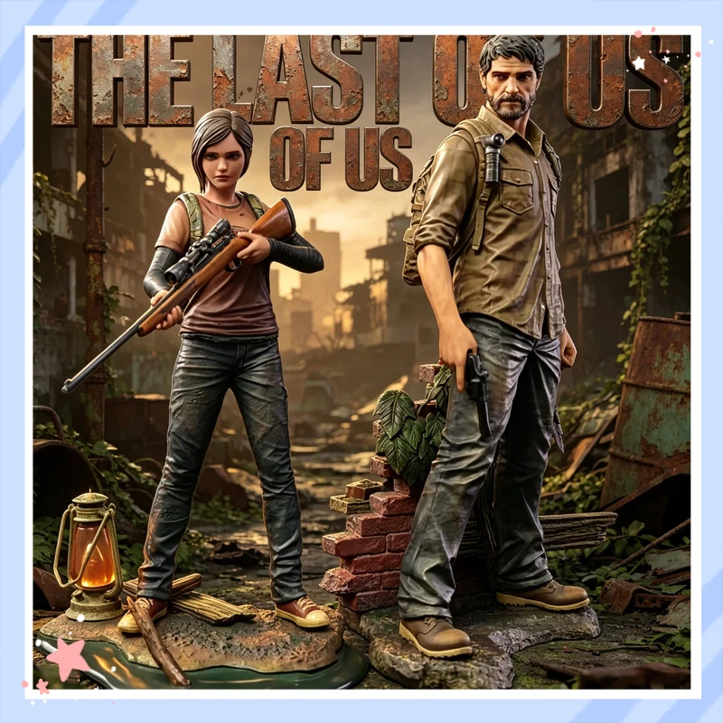 Figura de acción de The Last Of Us, Joel y Ellie, modelo de juego de PVC a escala 1/9, adorno de escritorio coleccionable para coleccionistas adultos