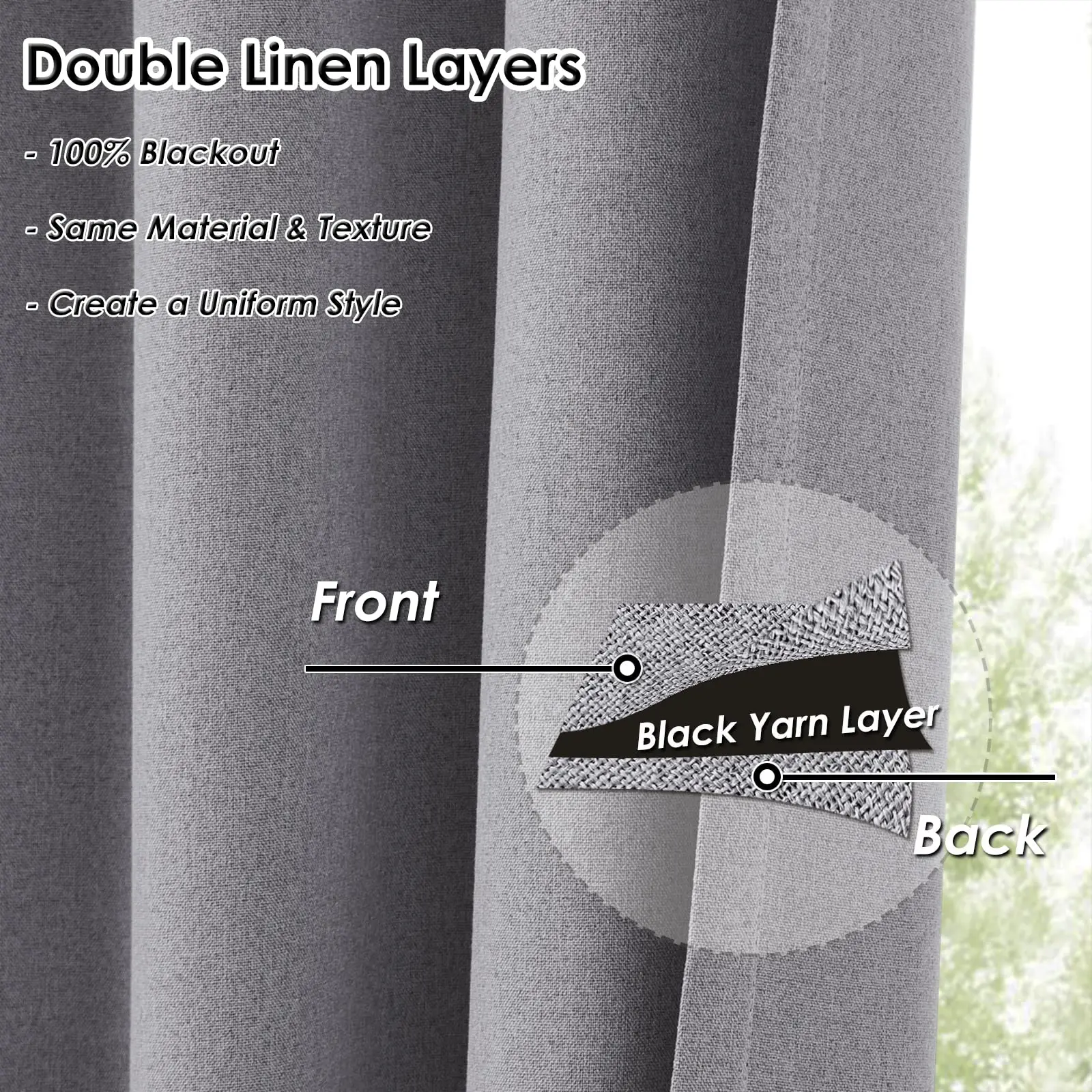 310cm Height 100% Blackout Curtains Custom Made Solid Color Curtains Bedroom Living Room Curtains For Windows Curtain