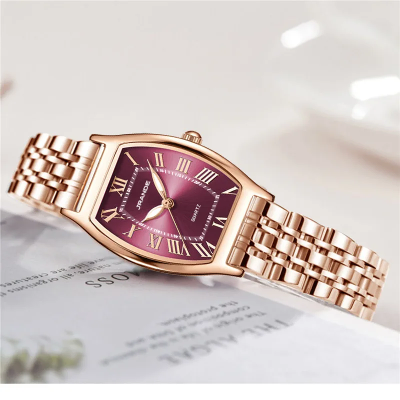 

Новые женские кварцевые часы, розовое золото, легкие роскошные женские наручные часы, подарок на День святого Валентина, часы премиум-класса.