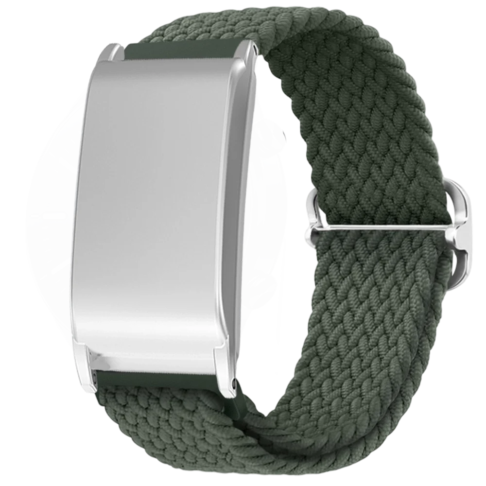 Marco protector de PC + correa de nailon para pulsera elástica ajustable Whoop 5,0/MG para marco Whoop MG/5,0/4,0 + correa de nailon, 2 uds.