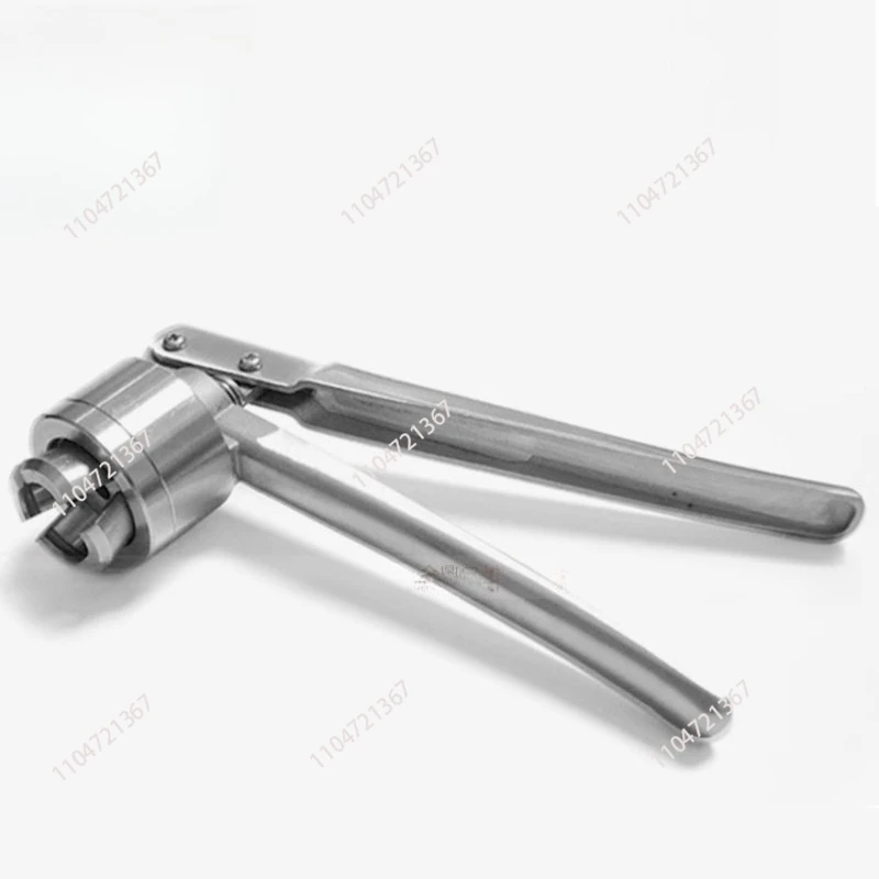 

Stainless Steel Hand Held Crimper Vial Sealer 11mm to 32mm Perfume Bottle Sealing Machine Manual Capper Flip Off Capping
