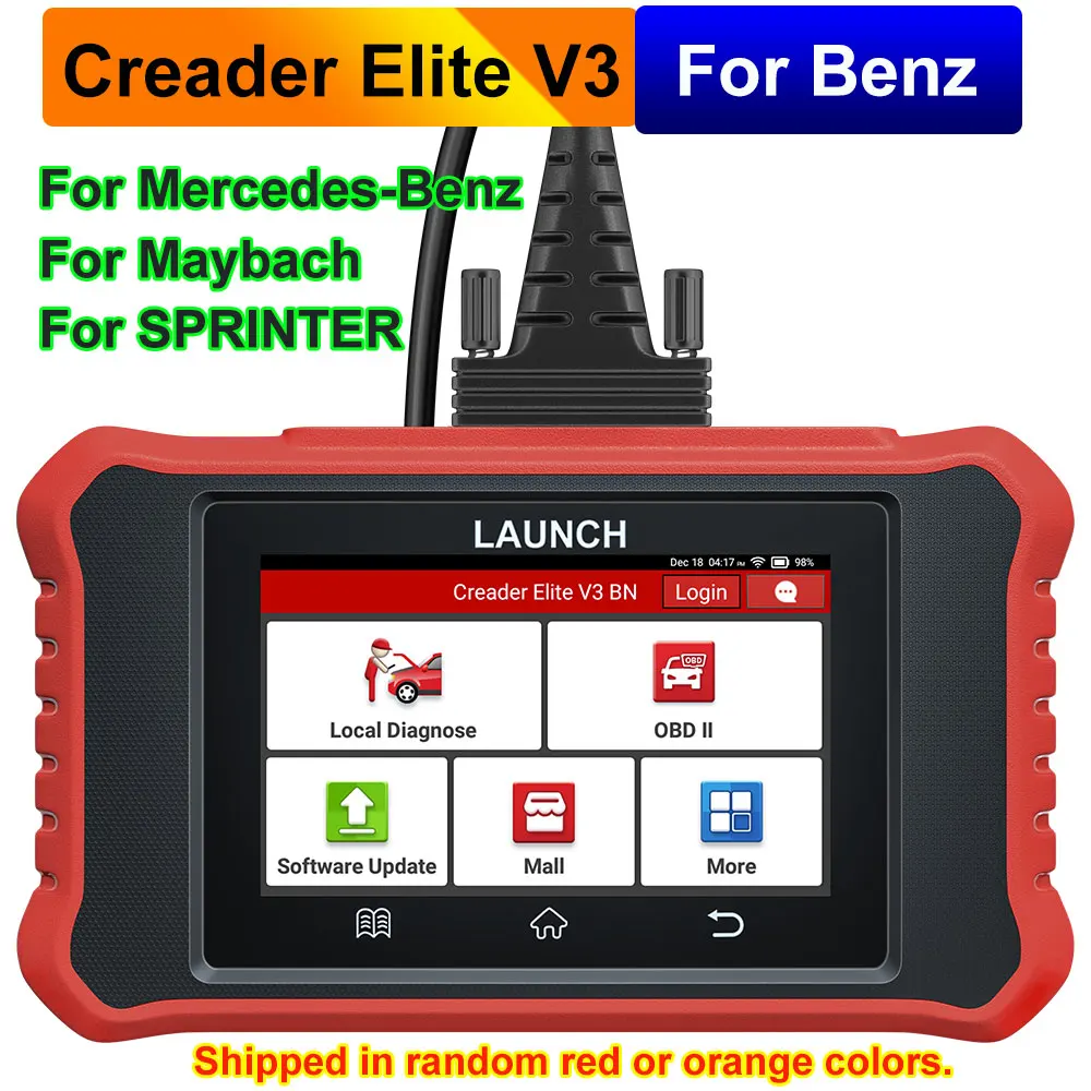 LAUNCH Creader Elite V2.0 メルセデスベンツ診断ツール