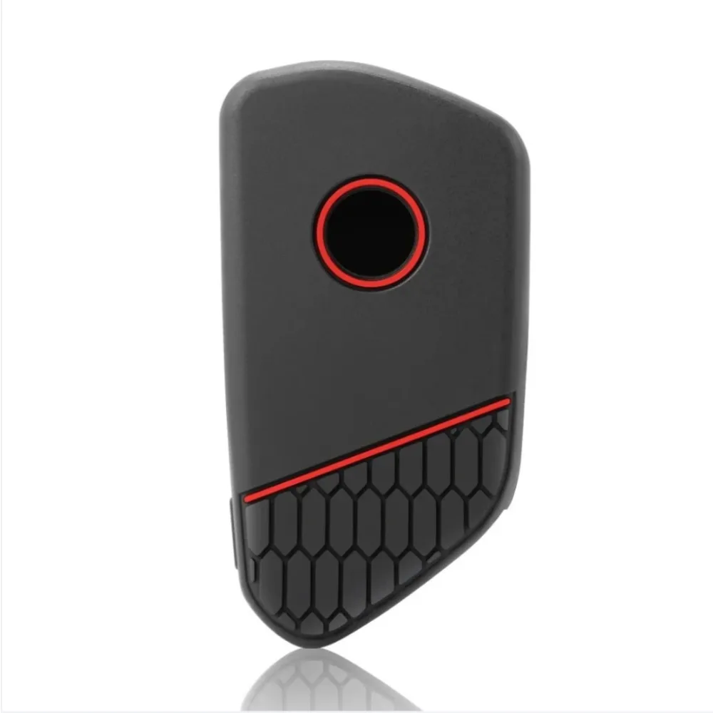 غطاء حافظة مفاتيح السيارة الجديد لسيارة VW Volkswagen/Golf 8 MK8 ID.3 ID.4 /Cupra/Skoda/Octavia A8/SEAT/Leon MK4 2020 2021/Formentor/Tarraco #4