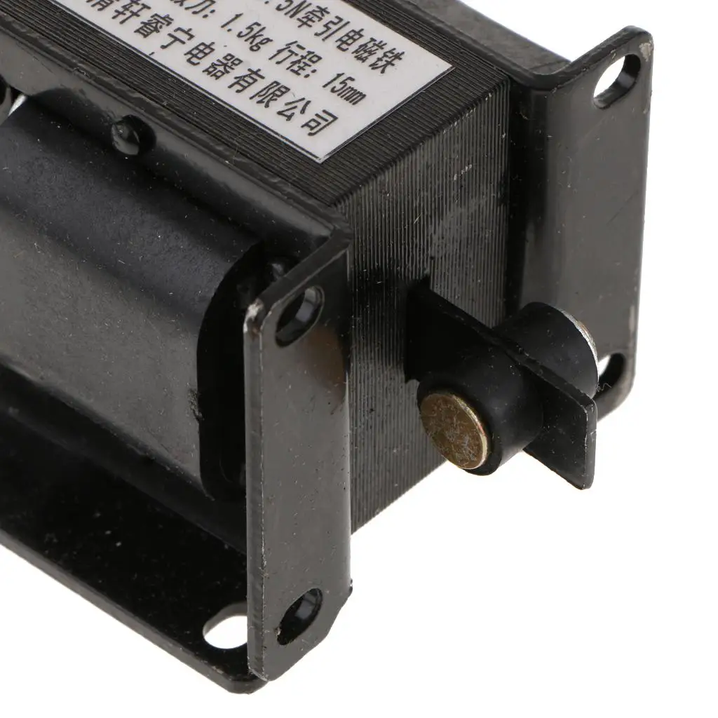 Industrial AC Tractive Solenoid Electromagnet Light Weight Solution for Machine Operating Mechanism