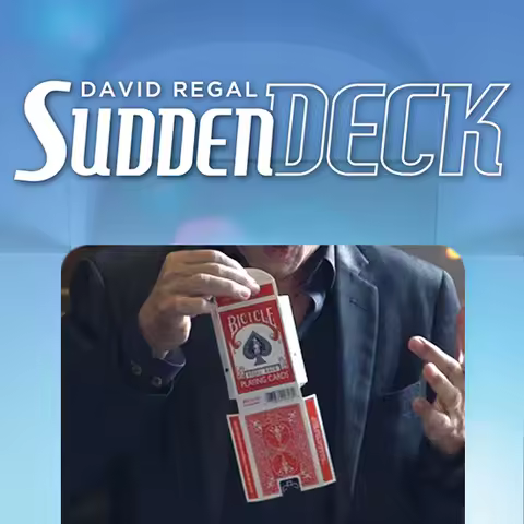 Sudden Deck 3.0 (Gimmick and Online Instruction) Magic Tricks Close Up Street Illusion Gimmicks Mentalism Prop Card Appear Magia