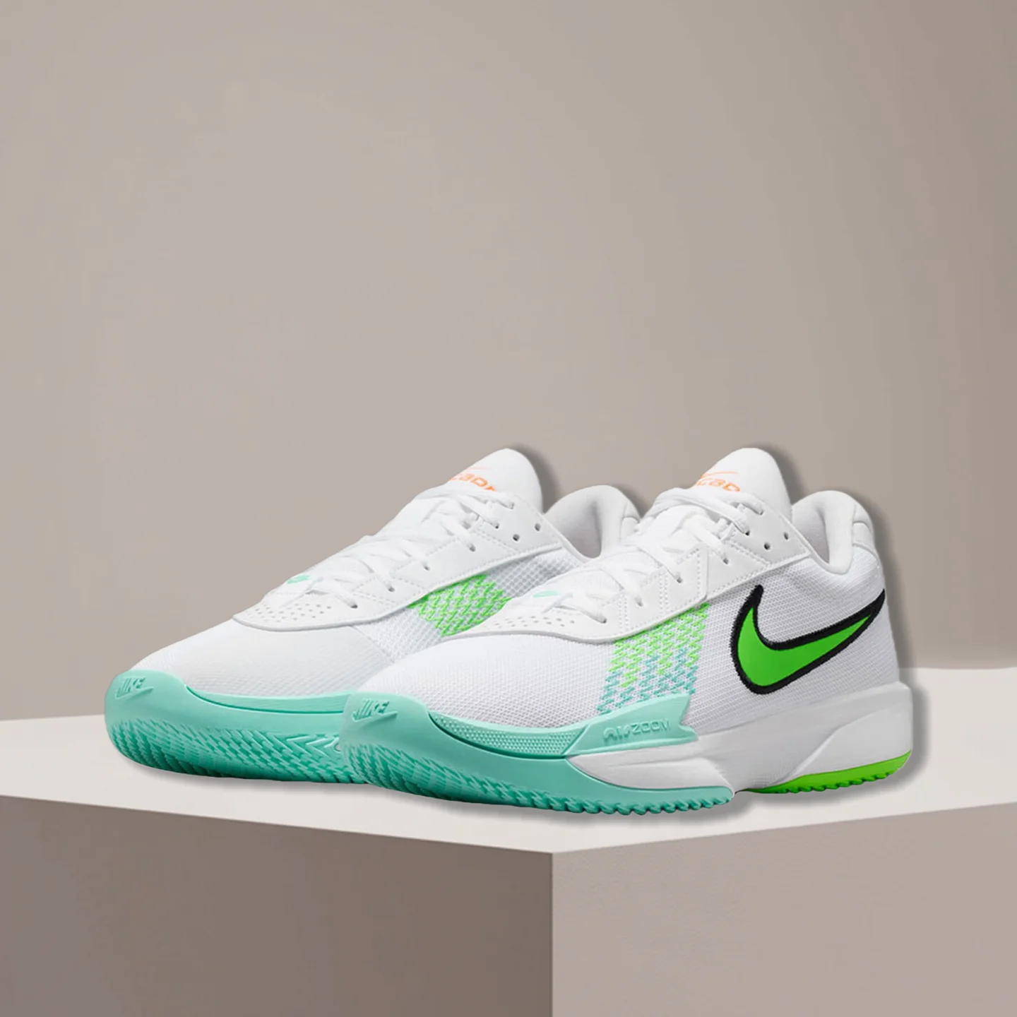 

Nike Air Zoom G.T. Баскетбольные кроссовки CUT для мужчин и женщин, легкая поддержка, амортизация, тяга, долговечность FB2598-107