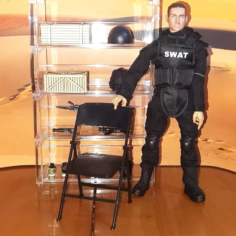 1:6 ミニカラフルな折りたたみ椅子モデルプラスチック椅子ドールハウスファッションレジャーチェアおもちゃ人形ミニチュア DIY アクセサリー装飾