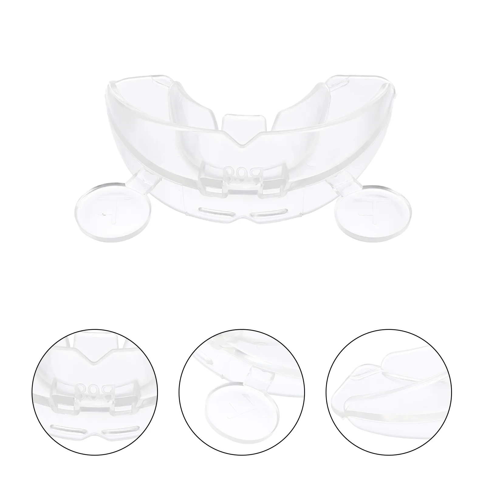 

2 Pcs Braces Night Anti-Molar Fixation Gum Shield Mouth Guard for Grinding Teeth Adults White Tooth Corrector Men and Women