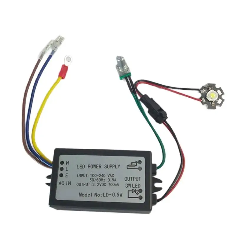 652F Microscope LED Power Supply Dimming Control Switches Protections Feature 0.5W-5W