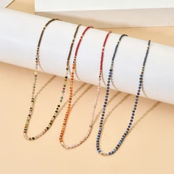 ZMZY New Color Natural Stone Women Chokers Necklace Fashion Chain Short Collar Trendy Simple Jewelry Femme Homme Bijoux