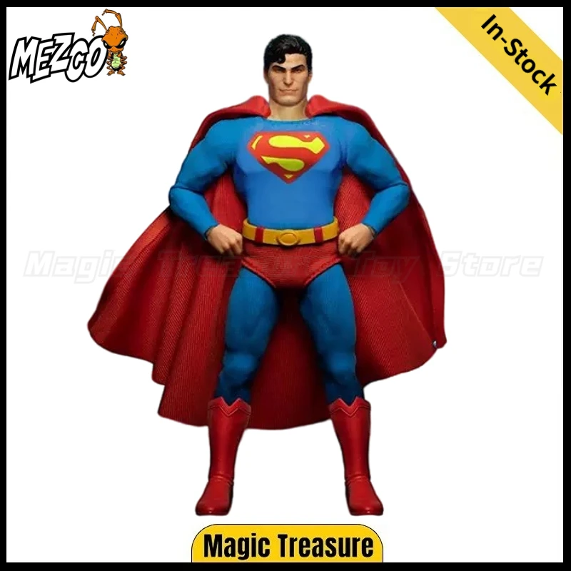 

【In Stock】MEZCO ONE: 12 Superman: Man of Steel Deluxe Edition 1/12 Anime Figure Model Toy