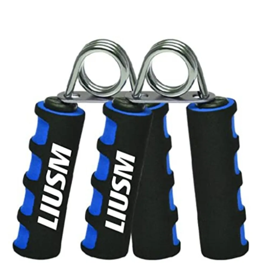 

Набор из 2 тренажеров для укрепления хвата, запястья, предплечья и пальцев, черный, портативное оборудование для фитнеса