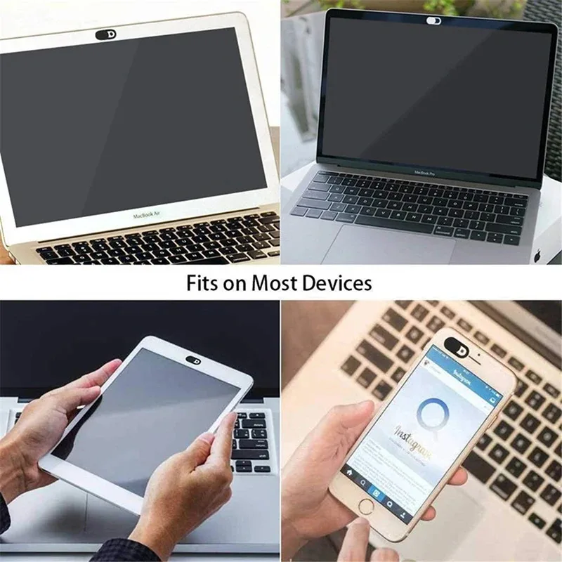 Webcam cover Laptop Camera Cover Slide Webcam Blocker Lenses Privacy Sticker For iPad Tablet Smart Phone Laptop Pc Camera Cover