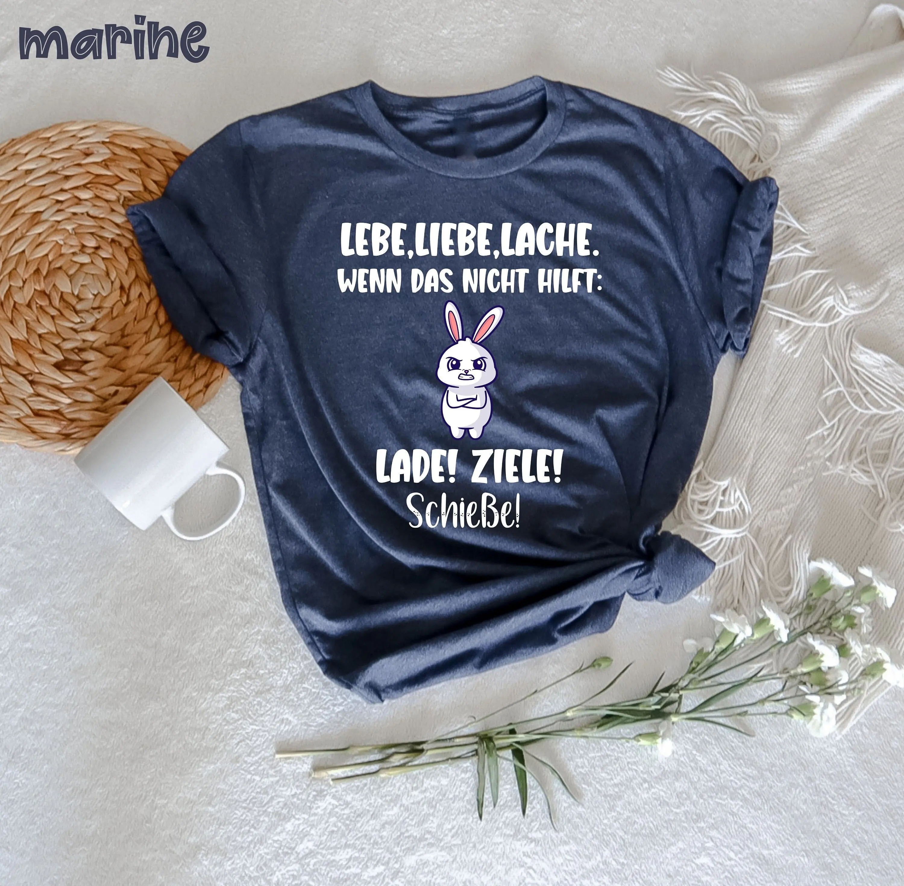 Lebe Liebe Lache Wenn Das Nicht Hilft Lade Ziele Schieße Liebes T Shirt Geburtstagsgeschenk Für Frau Geisteskrankheit