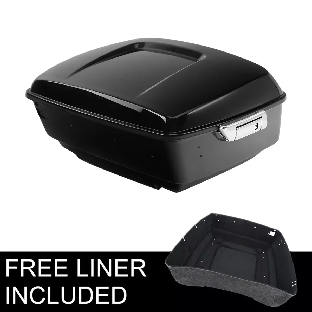 

Motorcycle King Pack Trunk Fit For Harley Touring Tour Pak Road Glide Electra Glide 2014-2024
