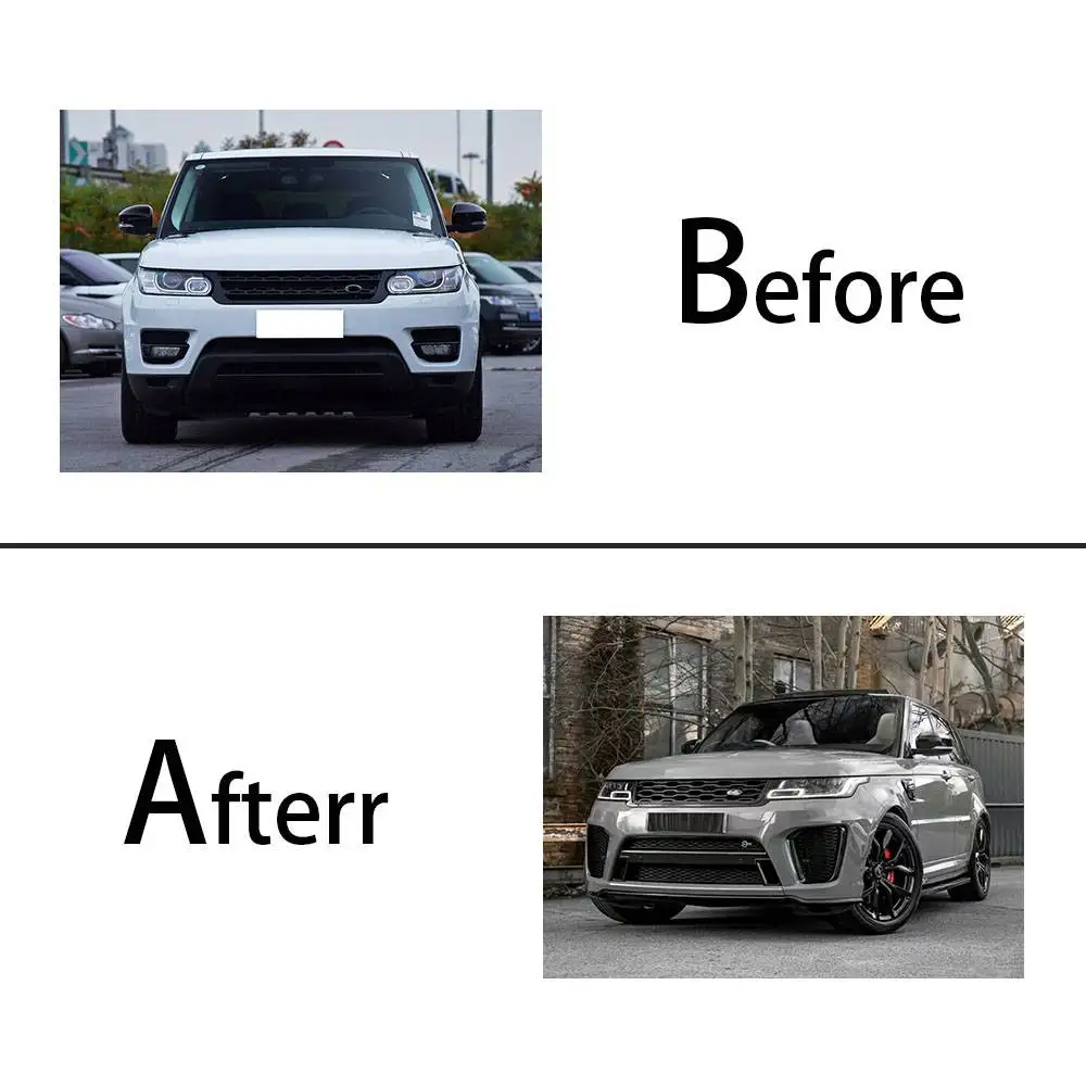 Hot Sale Upgrade Convert SVR Model Body Kit Facelift Big Surround for Land Range Rover Sport L494 2014-2017 up to 2018-2022