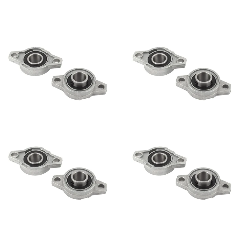 

KFL002 FL002 Self Aligning Pillow Block Flange Bearing 15Mm 8PCS