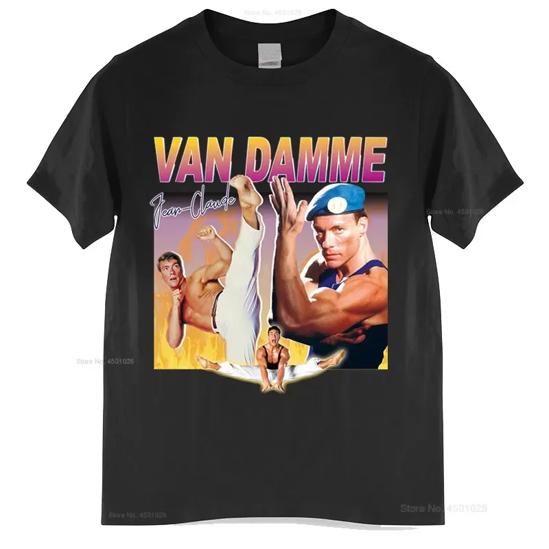 Jean-Claude Van Damme T-Shirt men t shirt male brand teeshirt men summer cotton t shirt