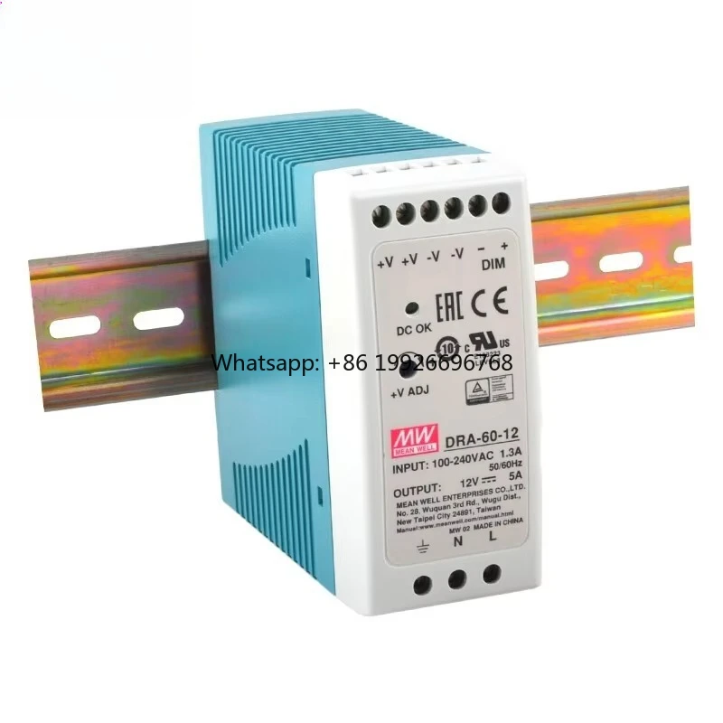 

DRA-60-12 60W Single Output Smps Power Supply 12V Switching Power Supply