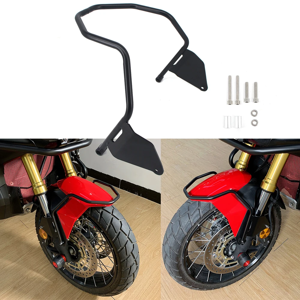 

For Honda XADV750 Forza XADV 750 2017-2025 Front wheel Bumper Motorcycle Mudguard Fender Guard Crash Bar Fiairings Protector