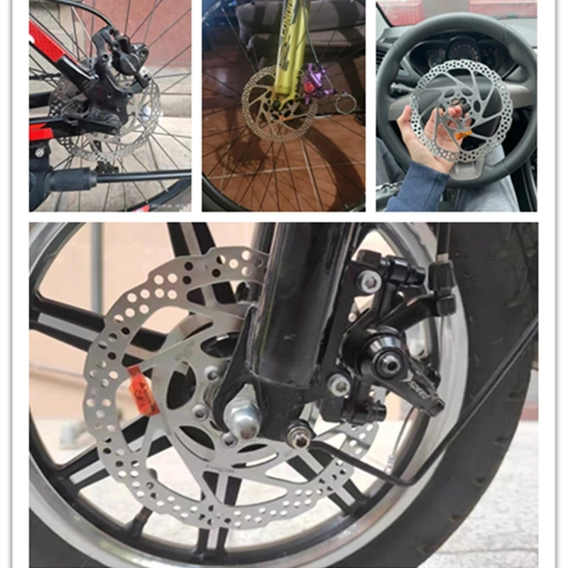 For Shimano RT56 Mountain Bike Disc Brake Rotor 160MM 180MM Deore RT26 6 Bolt Efficient Cooling Brake Disc MTB Bike Accessories