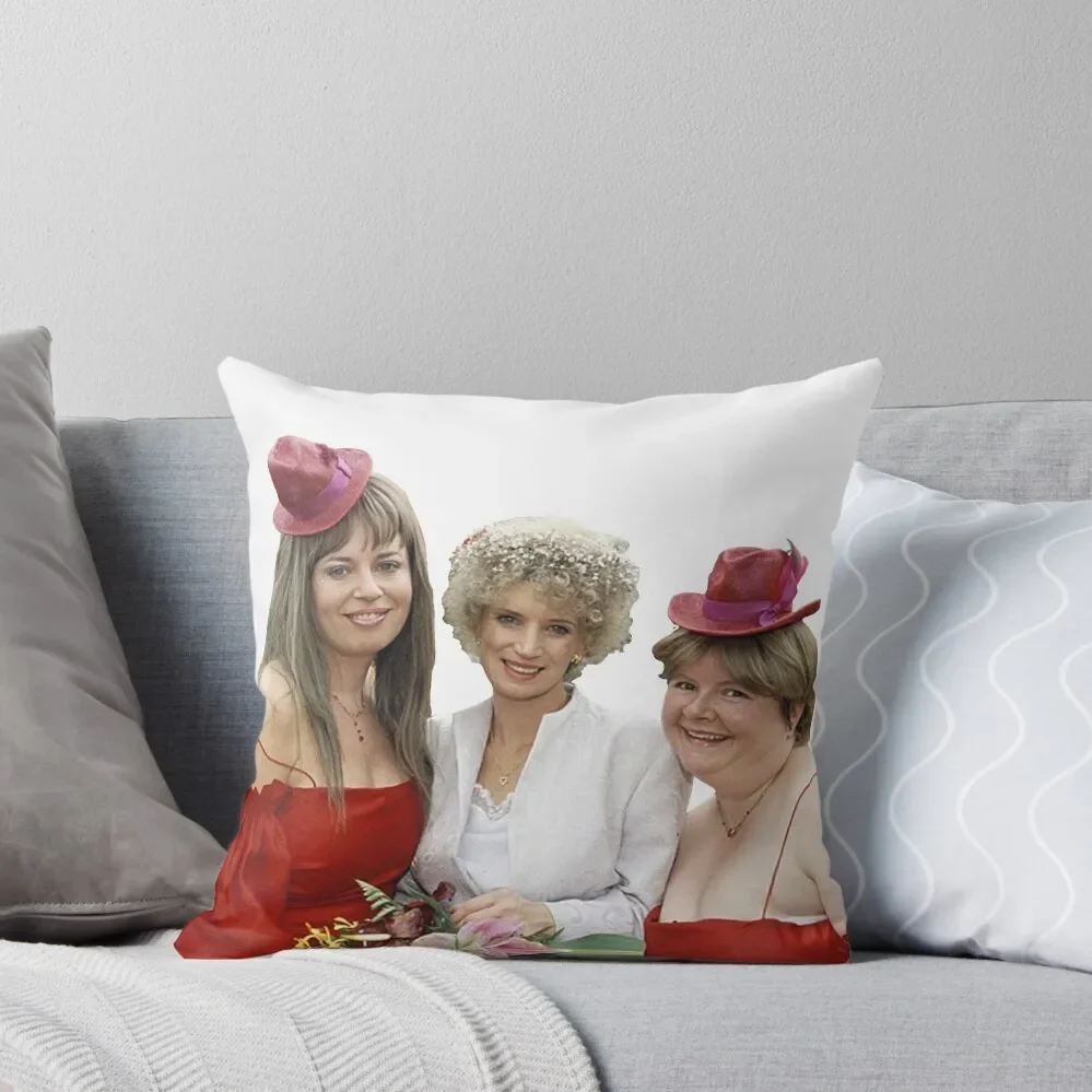 

Kath and Kim: Kath's Wedding Throw Pillow anime girl Pillowcase Cushion Room decorating items